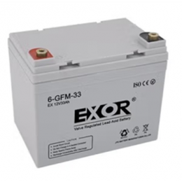 EXOR蓄电池EX33-12/12V33AH